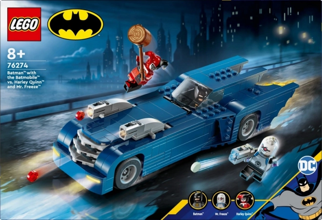 LEGO Super Heroes 76274 Batman z Batmobilem kontra Harley Quinn i Mr. Freeze