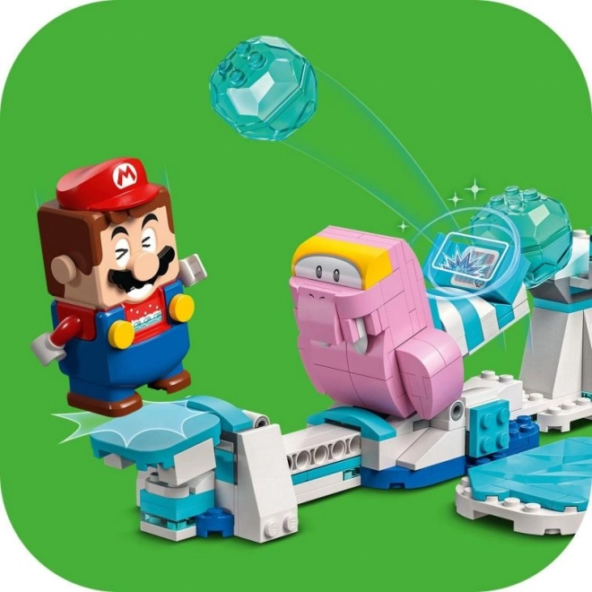 Lego super mario sněhové dobrodružství s fliprusem rozšiřující set