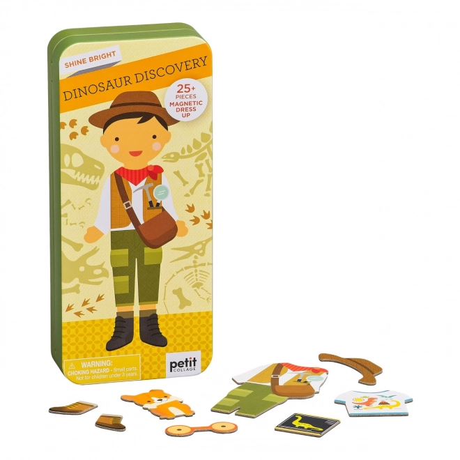 Magnetické puzzle Archeolog pro děti