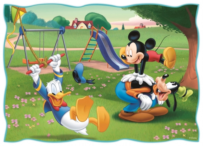Puzzle 4v1 Mickey a Minnie