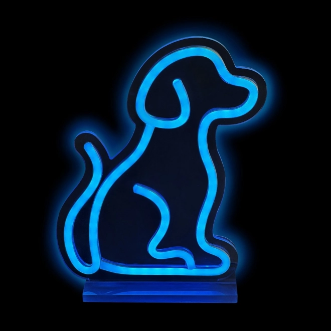 Led lampička Pes