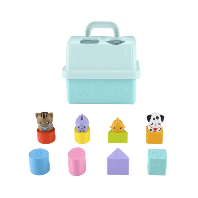 Fisher Price Vkládačka se zvířátky HTW93