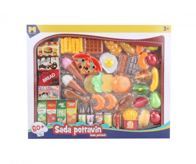 Sada maket potravin pro děti