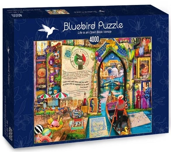 Puzzle Život jako otevřená kniha: Benátky