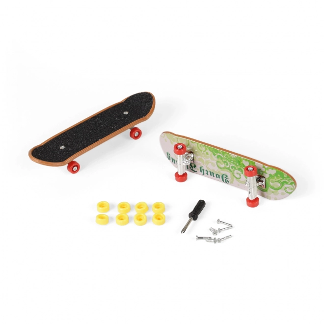 Skateboardová sada pro prsty