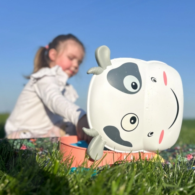 WOOPIE 3v1 Vodní pískoviště Kufr – Kravička