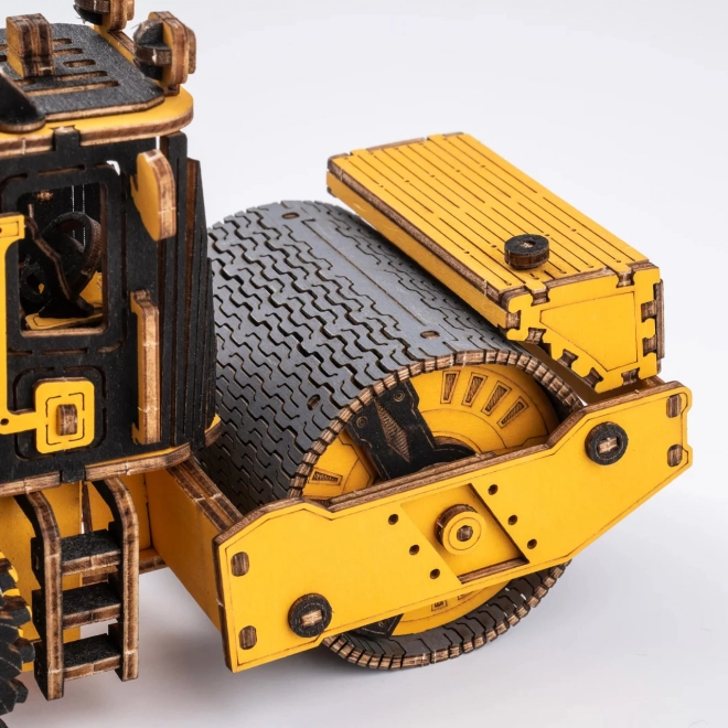 RoboTime dřevěné 3D puzzle - Silniční válec