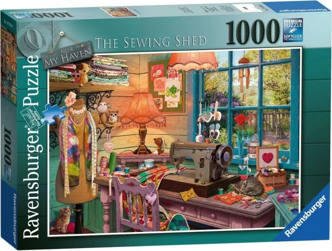 RAVENSBURGER Puzzle Šicí koutek 1000 dílků