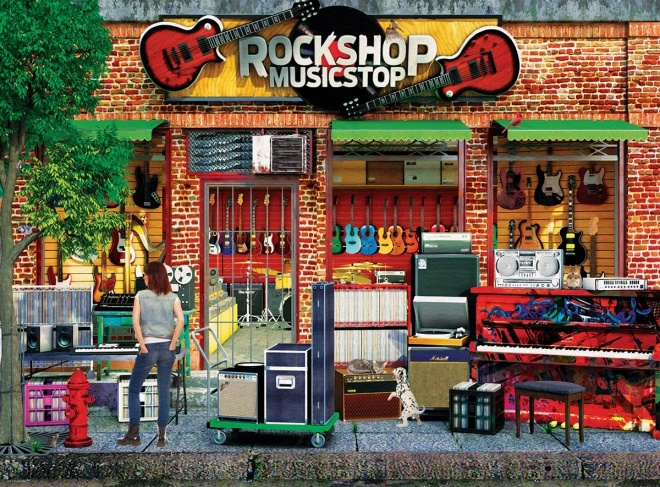Puzzle 1000 dílků EUROGRAPHICS Rock Shop