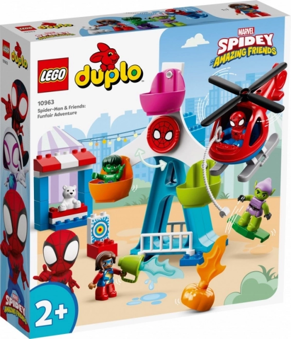 LEGO DUPLO Super Heroes - Spider-Man a přátelé ve veselém městě 10963 Dobrodružství na pouti