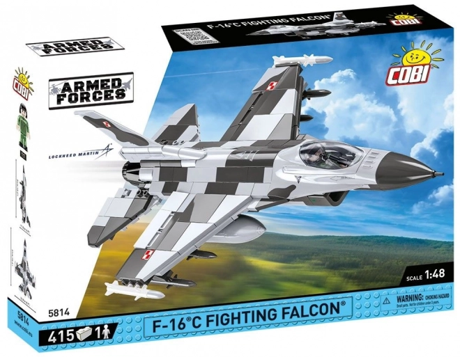 COBI 5814 Armed Forces F-16C Fighting Falcon PL, 1:48, 415 k, 1 f