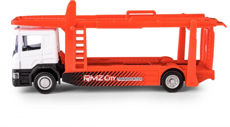 Dvouúrovňový nosič pro tři autíčka