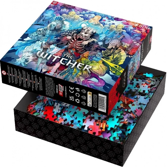 Puzzle Zaklínač: Frakce monster 500 dílků