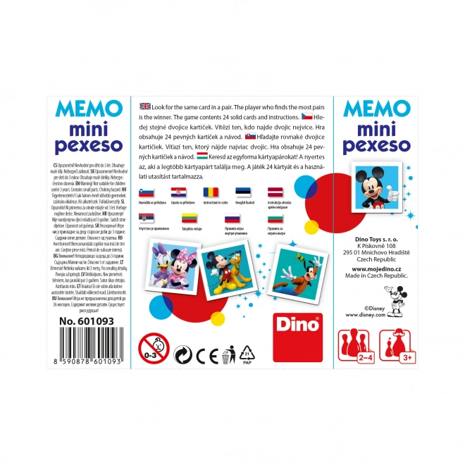 DISNEY III. mini Pexeso