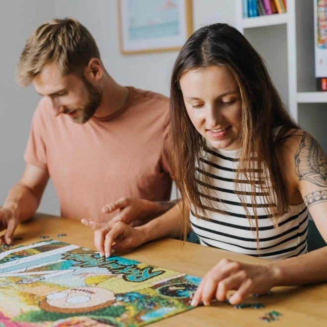 Trefl Puzzle 1000 dílků Rick a Morty