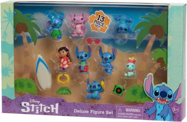 Sada figurek Stitch Deluxe