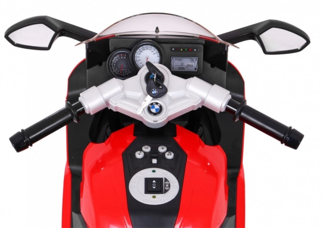 Dětská motorka BMW K1300S na baterii červená