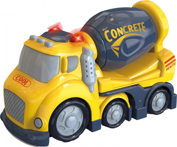 Betonový vůz City Truck se světelnými a zvukovými efekty