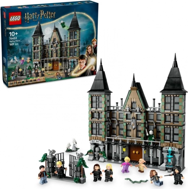 lego harry potter dvůr malfoyů