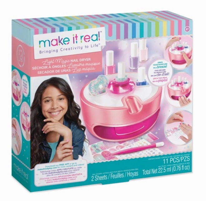 MAKE IT REAL nehtové studio – sada na nehty pro děti