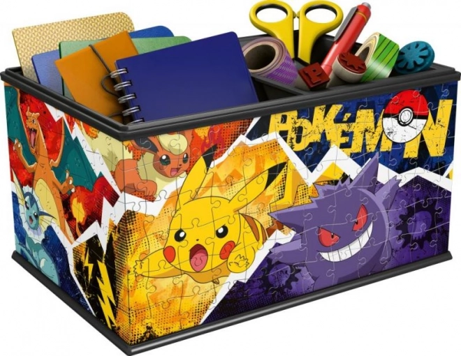 Puzzle 216 dílků 3D Pokemon Casket