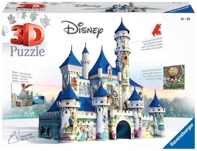 3D puzzle Zámek Disney Ravensburger