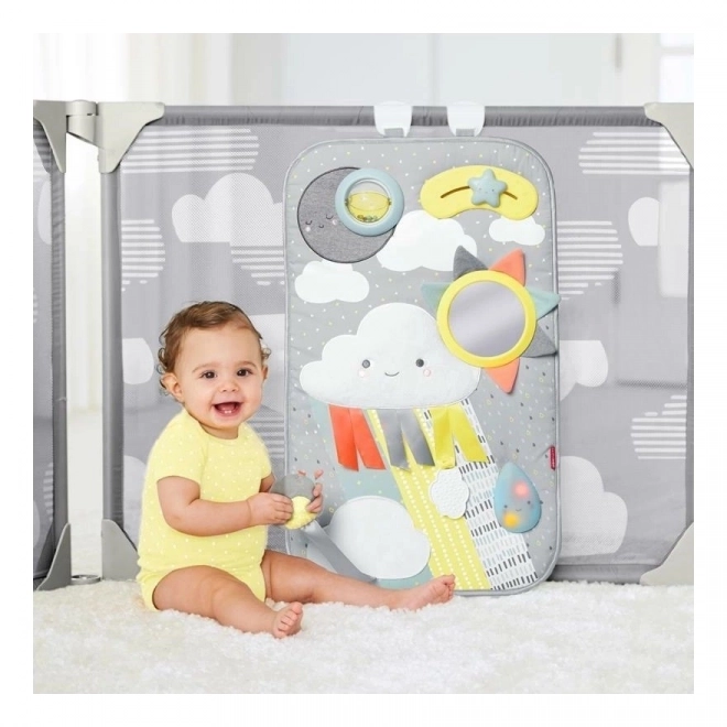Multifunkční ohrádka Cloud Playpen s hracím panelem