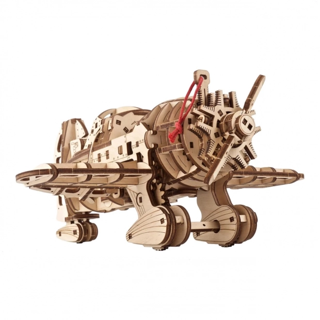 Dřevěné mechanické puzzle Letadlo Mad Hornet 3D od Ugears