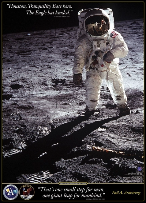 EUROGRAPHICS Puzzle Neil A. Armstrong: První kroky na Měsíci 1000 dílků