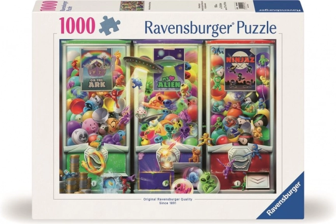Puzzle Zvířátka, Mimozemšťané a Ninjové 1000 Dílů