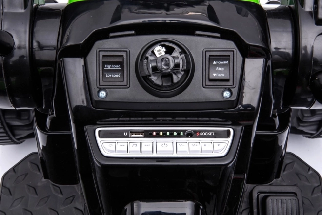 Dětský akumulátorový traktor Bagr s pohyblivým ramenem