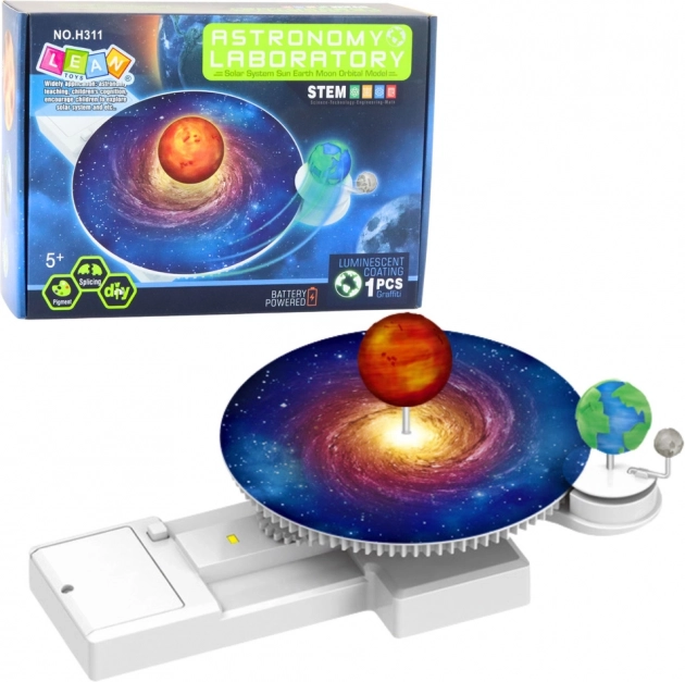 Astronomická vzdělávací sada Slunce Země Měsíc DIY