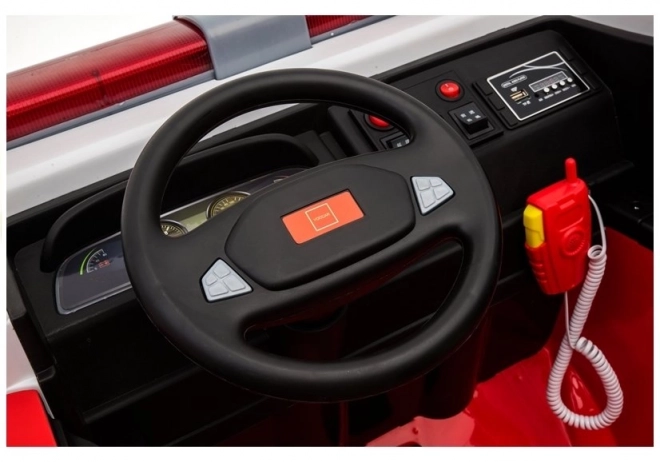 Pilot LL911 Červené hasičské auto na baterie pro děti