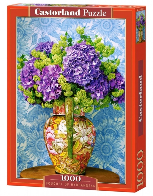 Puzzle 1000 prvků - Kytice hortenzií