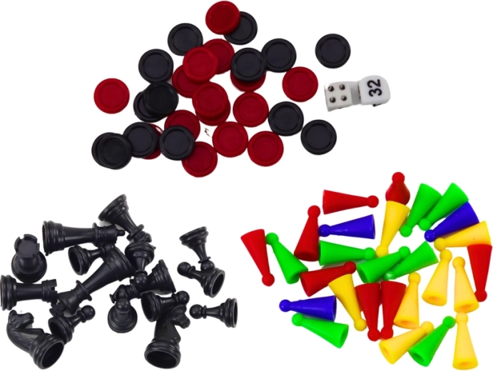 Barevné desky a kompletní figurky