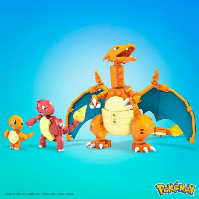 Konstrukční sada Mega Construx Pokémon Evoluce Charmandera