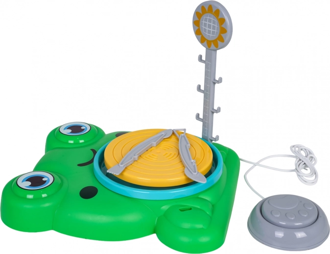 Dvourychlostní kolečko s nožním pedálem