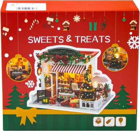 2Kids Toys miniatura domečku vánoční cukrárna