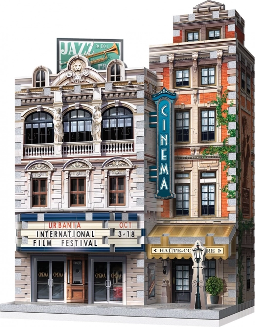 WREBBIT 3D puzzle Urbania: Kino 300 dílků