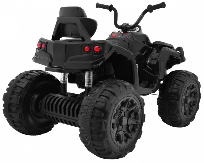 Čtyřkolka ATV 2,4GHz na baterie pro děti + Dálkové ovládání + Kola EVA + Rádio MP3 + Startování zdarma – černá