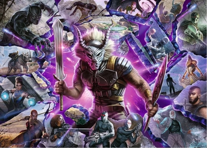 Puzzle 1000 prvků Villainous. Killmonger