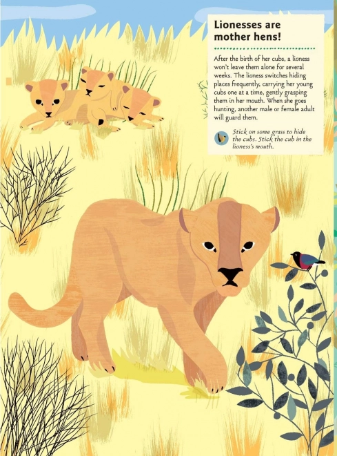 Chronicle Books Kniha aktivit se samolepkami My nature – V době dinosaurů