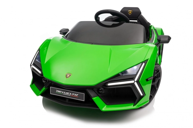 Elektrické autíčko Lamborghini Revuelto zelené