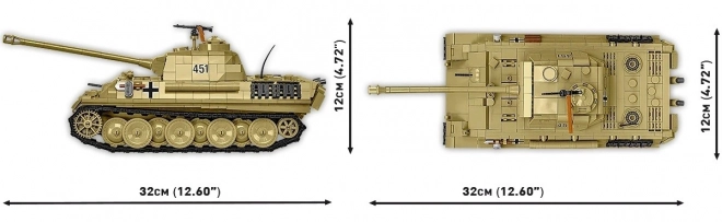 Stavebnice tanku Panther G Pudel od Cobi