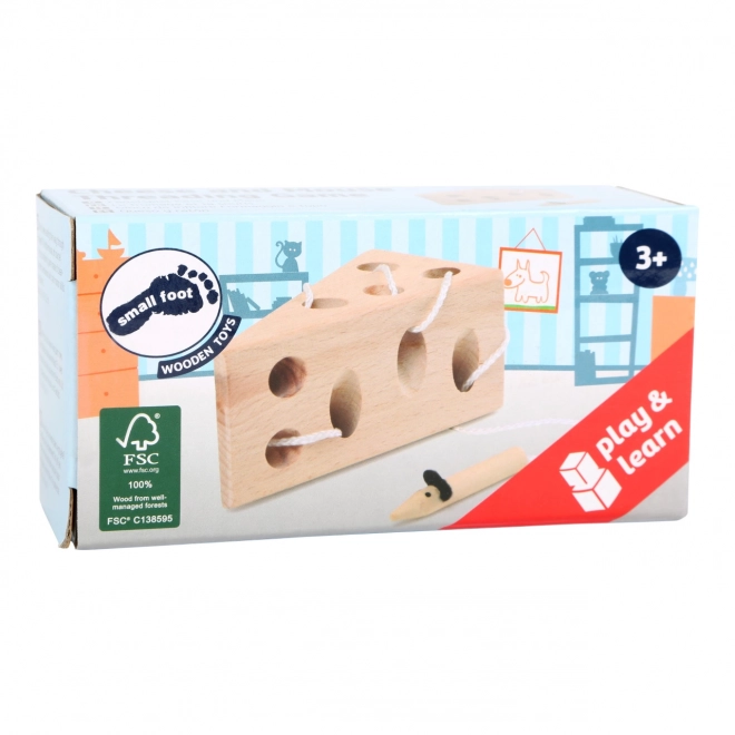Přírodní sýr s myší od Small Foot