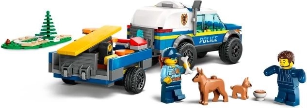 SUV K9 s přívěsem pro akční zásahy