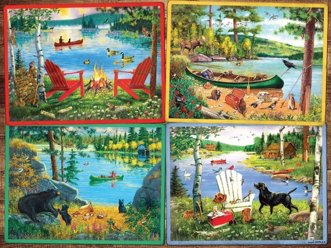 Puzzle Země Chatařů XL 275 Dílky