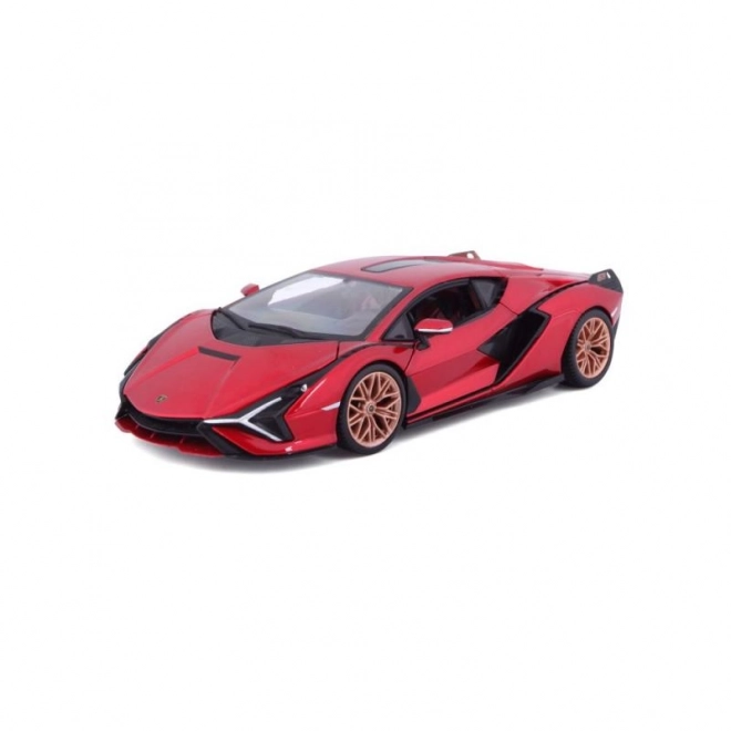 Model auta Lamborghini Sián FKP 37 1:24 červený