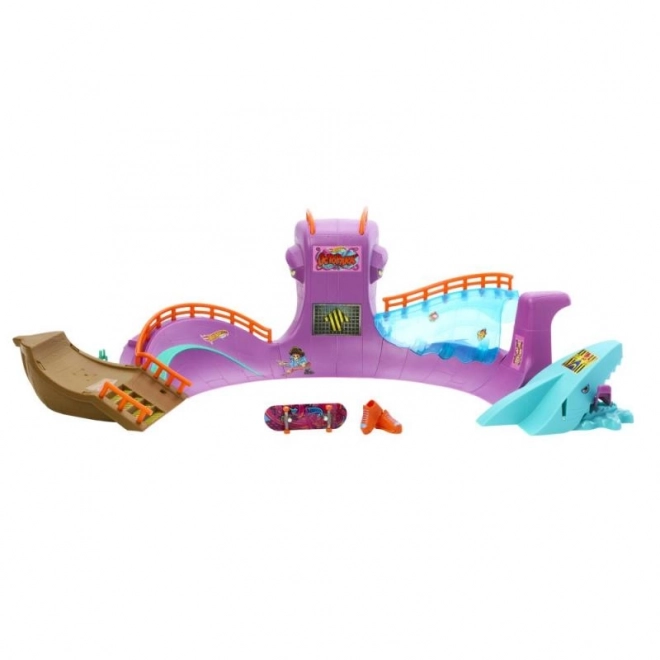 Hot Wheels Skate Octopark s fingerboardem a botami