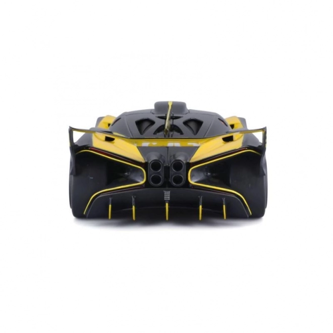 Model auta Bugatti Bolide 1:18 Žlutá/Černá